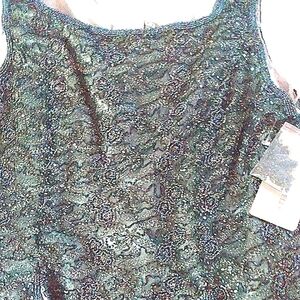 Adrianna Papell beaded camisole Top